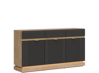 MILTON antracit ML03 komoda