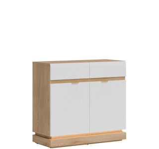 MILTON biela ML02 komoda