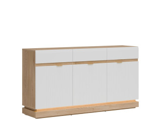 MILTON biela ML03 komoda