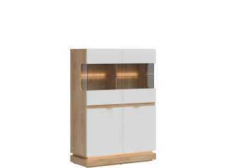 MILTON biela ML04 vitrína