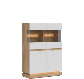 MILTON biela ML04 vitrína