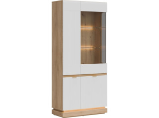 MILTON biela ML06 vitrína