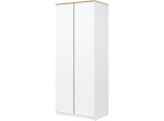 REMI biela/dub evoke RM10 šatníkovo-policová skriňa