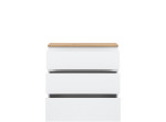 REMI biela/dub evoke RM02 komoda