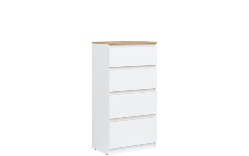 REMI biela/dub evoke RM04 komoda