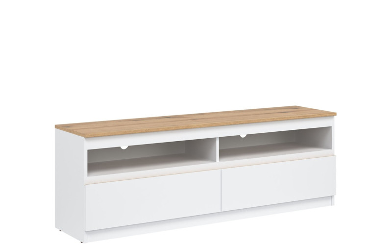 REMI biela/dub evoke RM01 skrinka pod TV