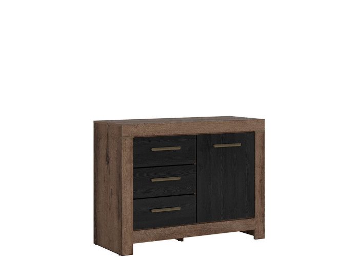 BALIN dub monastery/dub čierny KOM1D3S komoda BALIN dub monastery/dub čierny KOM1D3S komoda