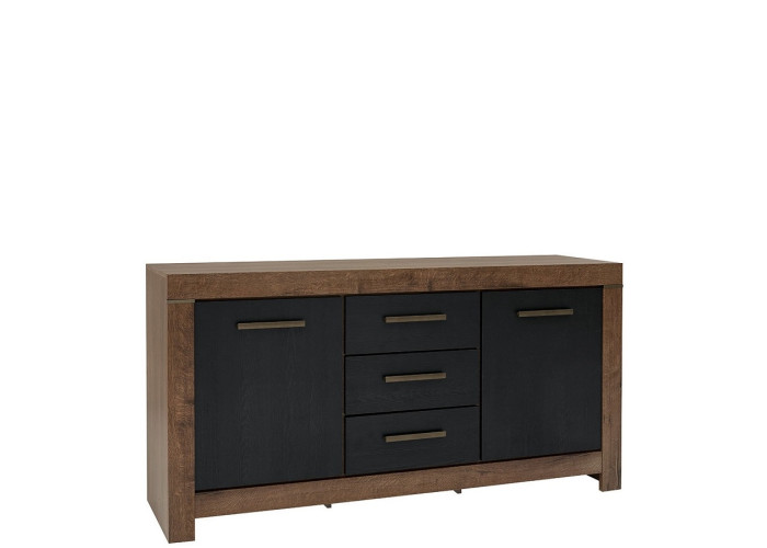 BALIN dub monastery/dub čierny KOM2D3S komoda BALIN dub monastery/dub čierny KOM2D3S komoda