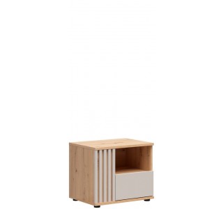BREVAS dub artisan/kašmír KOM1S/L nočný stolík ľavý