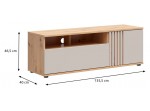 BREVAS dub artisan/kašmír RTV1D1S TV stolík