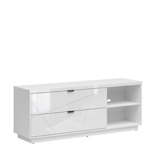 FORN biely lesk RTV2S, TV stolík