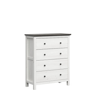 HESEN smrekovec/borovica larico KOM4S/12/10, komoda