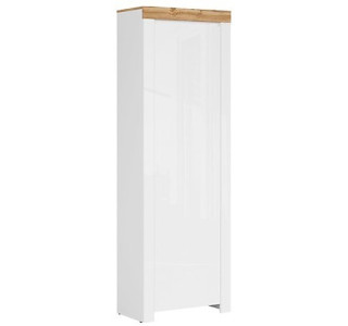 HOLTEN biely lesk REG1D/200, šatníková skriňa