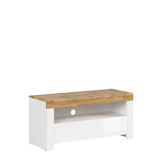 HOLTEN biely lesk RTV1S, TV stolík
