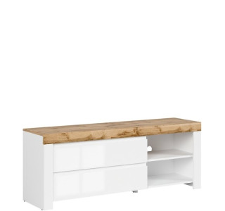 HOLTEN biely lesk RTV2S, TV stolík