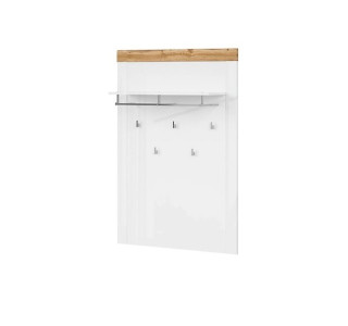 HOLTEN biely lesk WIE, vešiakový panel