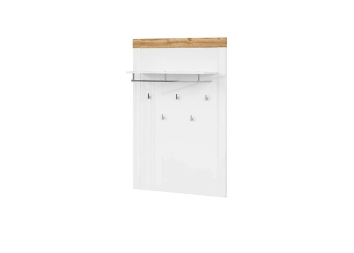 HOLTEN biely lesk WIE, vešiakový panel HOLTEN biely lesk WIE, vešiakový panel