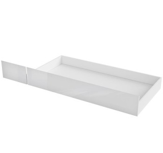 HOLTEN biely lesk SZU, zásuvka pod posteľ s rozmerom 160 cm alebo 180 cm