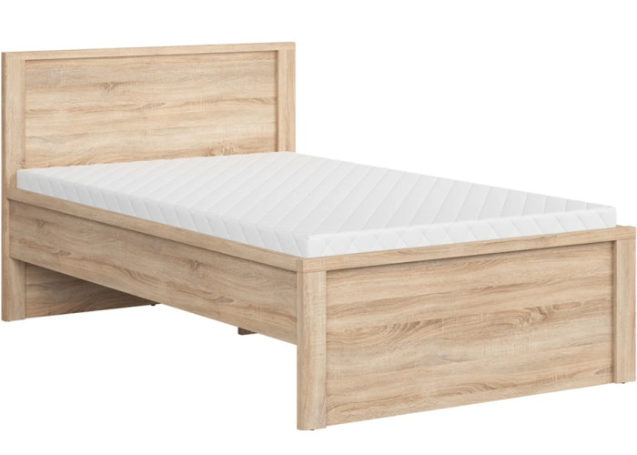 KASPIAN dub sonoma LOZ/120_T študentská jednolôžková posteľ 120x200 cm KASPIAN dub sonoma LOZ/120_T študentská jednolôžková posteľ 120x200 cm