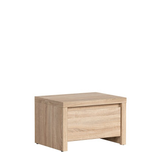 KASPIAN dub sonoma KOM1S nočný stolík