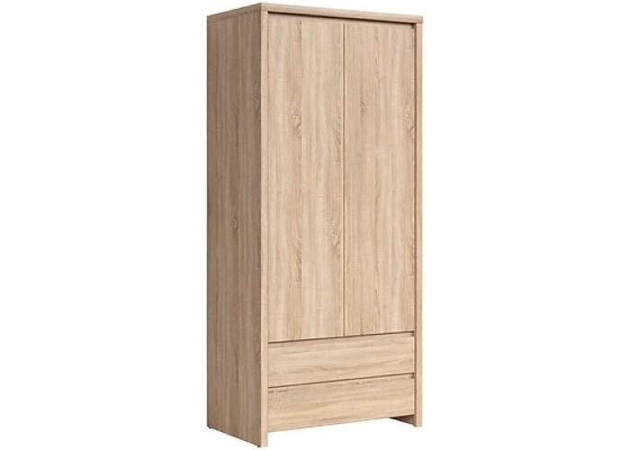 KASPIAN dub sonoma SZF2D2S šatníková skriňa KASPIAN dub sonoma SZF2D2S šatníková skriňa