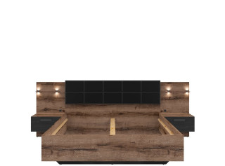 KASSEL LOZ/160/A manželská posteľ 160x200 cm