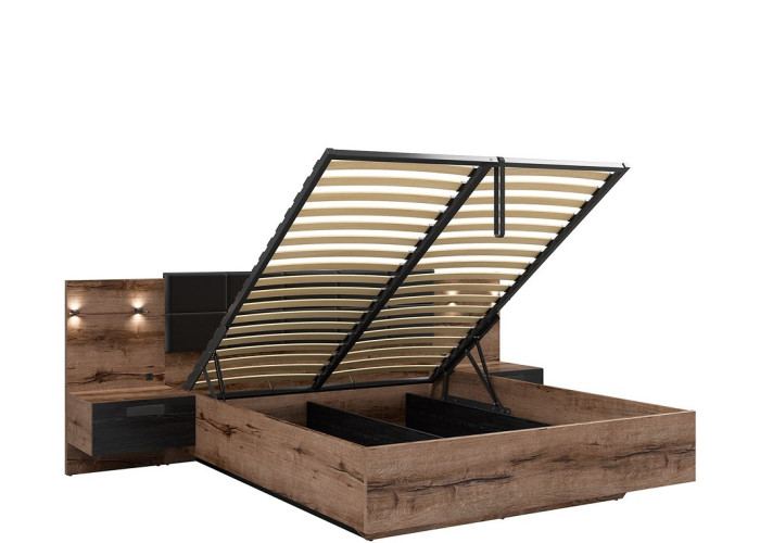 KASSEL LOZ/180/B manželská posteľ s úložným priestorom 180x200 cm KASSEL LOZ/180/B manželská posteľ s úložným priestorom 180x200 cm