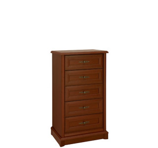 KENT gaštan EKOM 5S/6 komoda