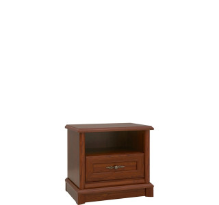 KENT gaštan EKOM 1S nočný stolík