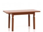 NATALIA višňa primavera STO140, rozkladací jedálenský stôl 140-180 x 80cm