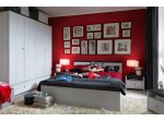 PORTO smrekovec sibiu svetlý LOZ160, posteľ 160x200 cm