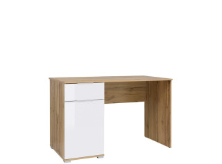 ZELE dub wotan/biely lesk BIU/120 PC stolík ZELE dub wotan/biely lesk BIU/120 PC stolík