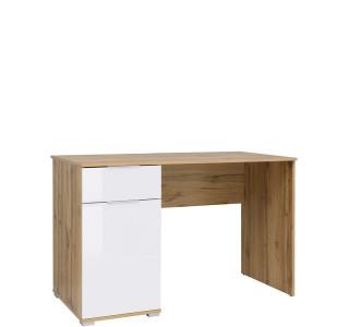 ZELE dub wotan/biely lesk BIU/120 PC stolík