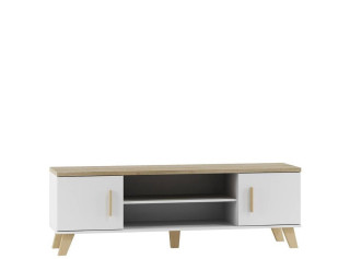 ELIS biela 2D2K 160, TV stolík ELIS biela 2D2K 160, TV stolík