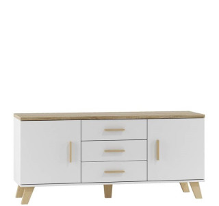 ELIS biela 2D3S 150, komoda