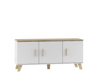 ELIS biela 3D 150, komoda ELIS biela 3D 150, komoda