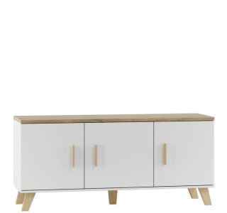 ELIS biela 3D 150, komoda