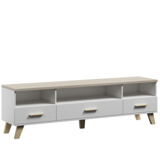 ELIS biela 3S3K 180, TV stolík