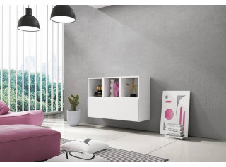 RAFA biela 12, závesná komoda