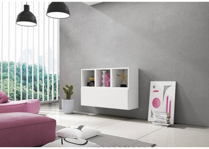 RAFA biela 12, závesná komoda RAFA biela 12, závesná komoda