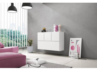 RAFA biela 13, závesná komoda