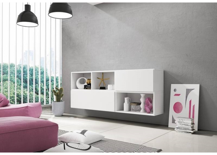 RAFA biela 16, závesná komoda RAFA biela 16, závesná komoda