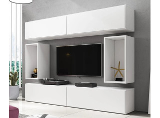 RAFA biela 01, obývačková zostava