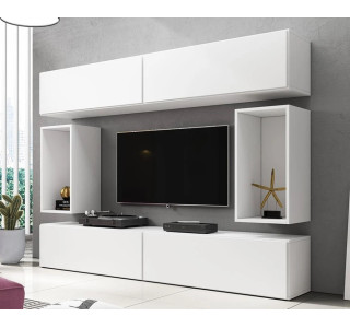 RAFA biela 01, obývačková zostava