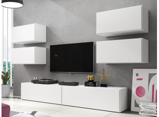 RAFA biela 02, obývačková zostava