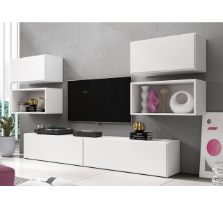 RAFA biela 03, obývačková zostava