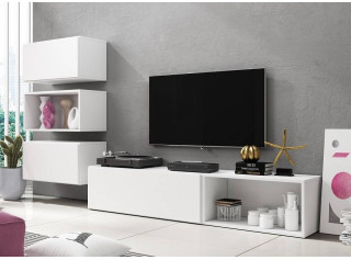 RAFA biela 04, obývačková zostava