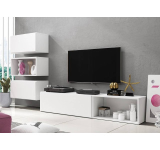 RAFA biela 04, obývačková zostava