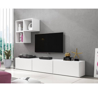 RAFA biela 06, obývacia stena