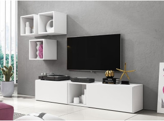 RAFA biela 08, obývačková zostava